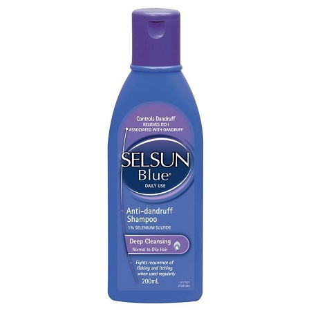 Dầu gội trị gàu Selsun Blue Deep Cleansing Anti Dandruff Shampoo 200ml