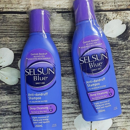 Dầu gội trị gàu Selsun Blue Deep Cleansing Anti Dandruff Shampoo 200ml