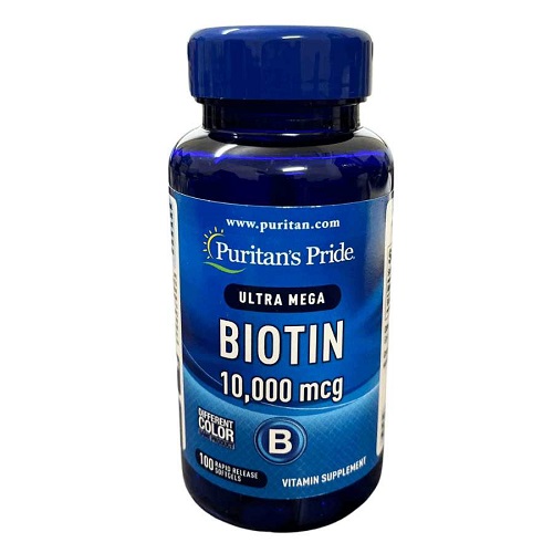 Natrol Biotin 10000 mcg – chống rụng tóc, chăm sóc móng hiệu quả