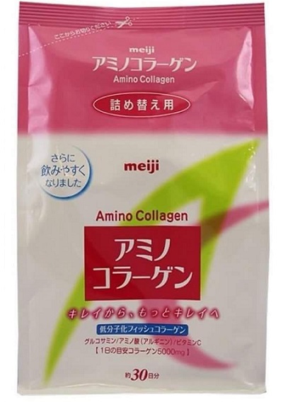 Bột bổ sung Collagen Meiji Amino làm căng da  214 g