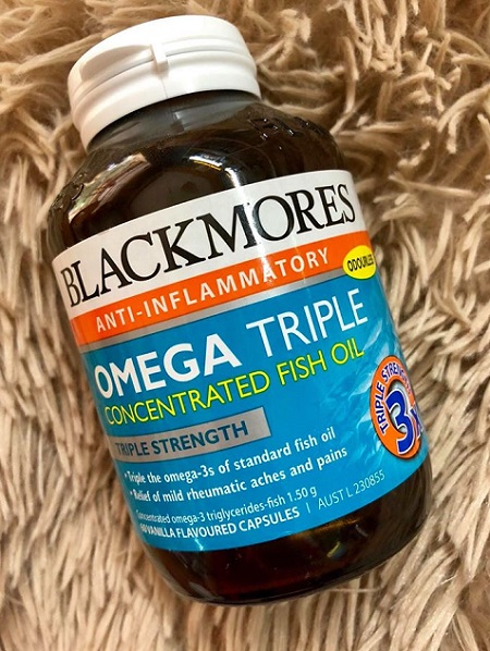 Blackmores Omega Triple Concentration Fish Oil