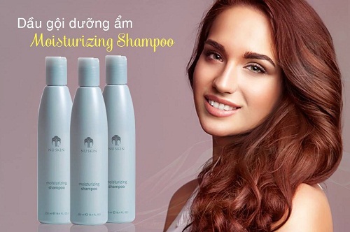 dầu gội dưỡng ẩm  moisturizing shampoo nuskin