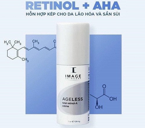 image ageless total retinol a creme chứa thành phần dưỡng chất an toàn cho da