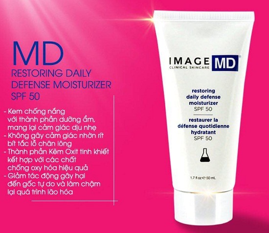 image md restoring daily defense moisturizer spf50 an toàn cho da