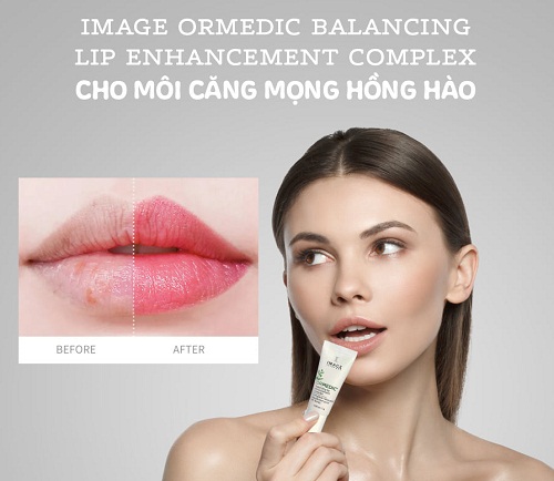 image ormedic sheer pink lip enhance complex cho bạn đôi môi hồng hào rạng rỡ
