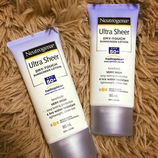 Kem chống nắng Neutrogena Ultra Sheer Face & Body Spf 50 85ml