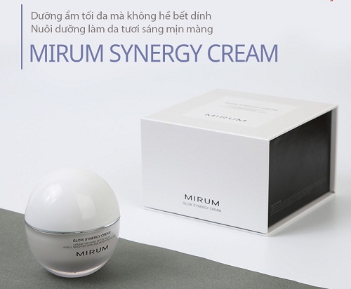 mirum glow synergy cream dạng kem thẩm thấu nhanh chóng
