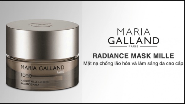 maria galland 1030 radiance mask mille - bí quyết cho làn da trắng sáng tươi trẻ