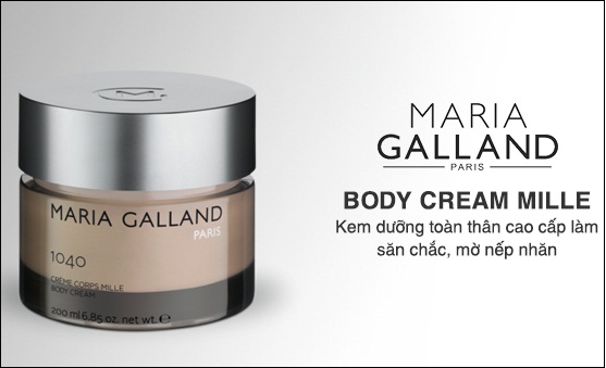 maria galland 1040 body cream mille