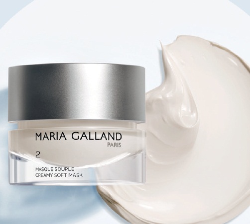 maria galland 2 creamy soft mask chất kem mịn thẩm thấu vào da nhanh chóng