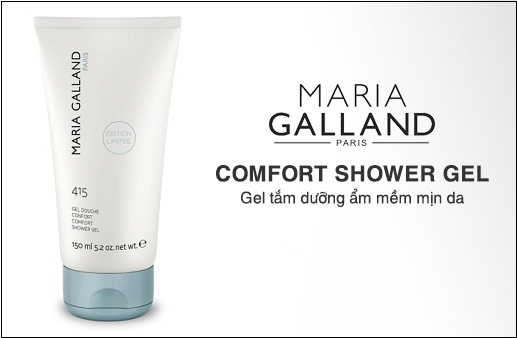 maria galland 415 comfort shower gel giúp dưỡng ẩm cho làn da toàn thân