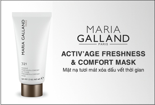 maria galland 721 activage freshness and comfort mask chống lão hóa cho làn da tươi trẻ