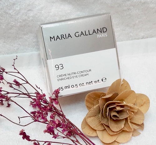 maria galland 93 enriched eye cream chứa các thành phần dưỡng chất an toàn lành tính