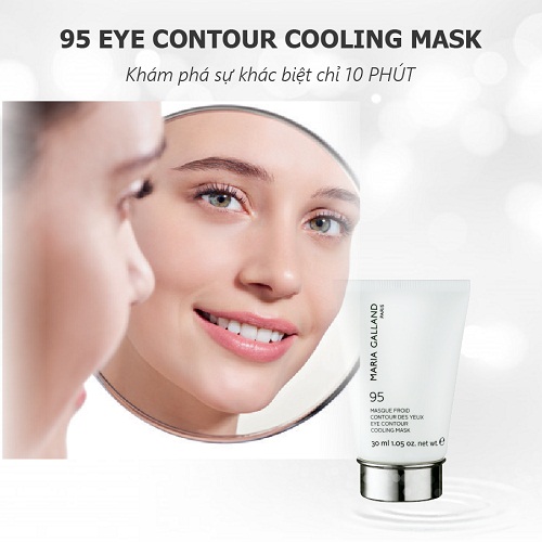 maria galland 95 eye contour cooling mask giúp vùng da mắt tươi trẻ khỏe đẹp