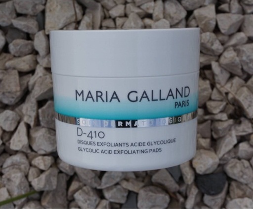 maria galland d 410 glycolic acid exfoliating pads giúp tẩy da chết và cân bằng da