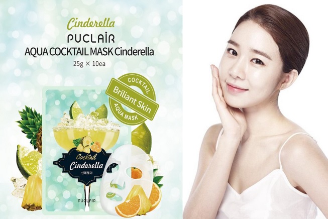 mặt nạ Puclair Aqua Cocktail Cinderella Hàn Quốc