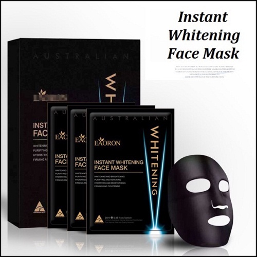 eaoron instant whitening face mask của úc hộp 5 miếng