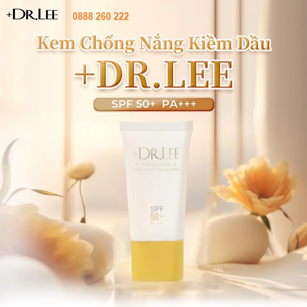 Kem chống nắng +Dr.Lee Sun Solution Daily Moist Protection SPF 50+/PA+++