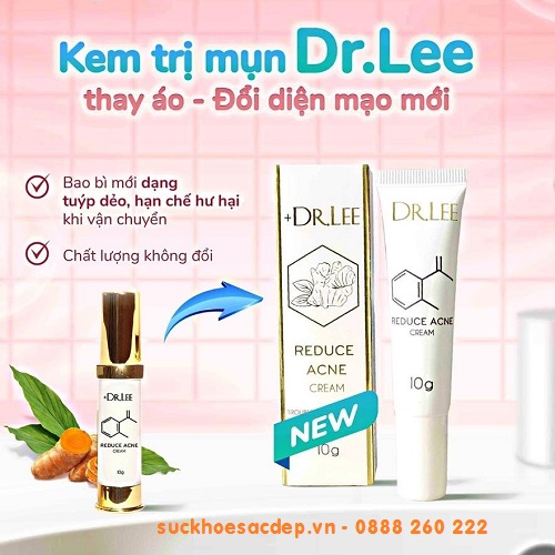 kem trị mụn +Dr.Lee Reduce Acne Cream