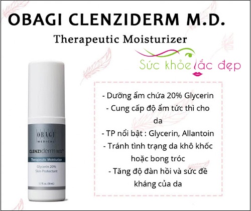 obagi clenziderm m.d therapeutic moisturizer