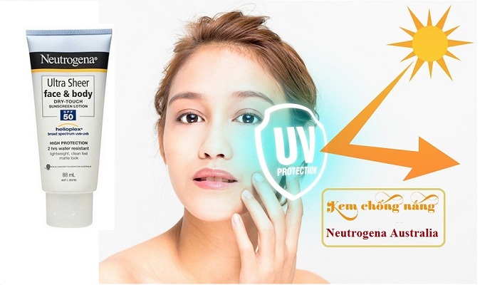 Kem chống nắng Neutrogena Ultra Sheer Face & Body Spf 50 88ml