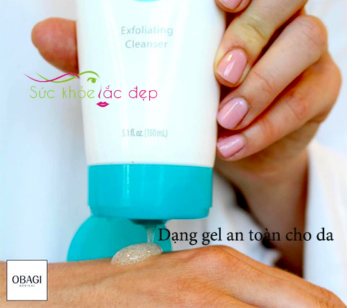 obagi 360 exfoliating cleanser dành riêng cho người có làn da khô