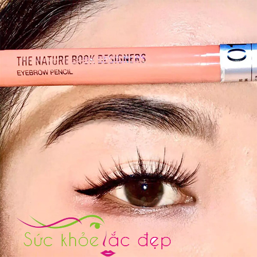 the nature book design eyebrow pencil cho bạn đôi lông mày sắc nét đầy quyến rũ