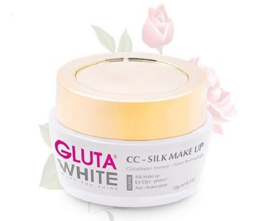 Gltuta White CC- silk make up