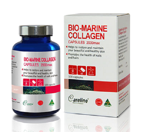 Viên uống đẹp da Bio-Marine Collagen Careline hộp 100 viên