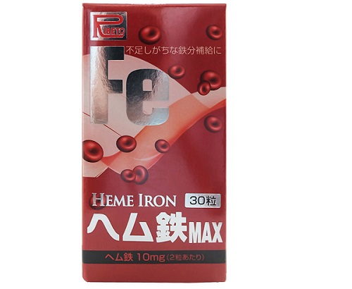 Viên uống bổ sung sắt Heme Iron Ribeto Shouji Nhật Bản