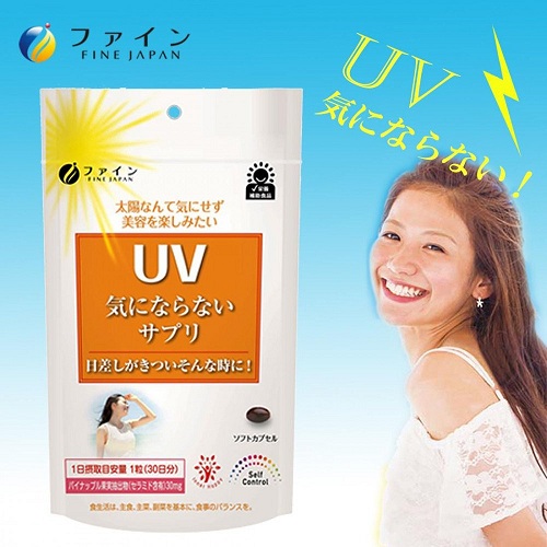Viên uống chống nắng UV Fine Nhật Bản 30 viên