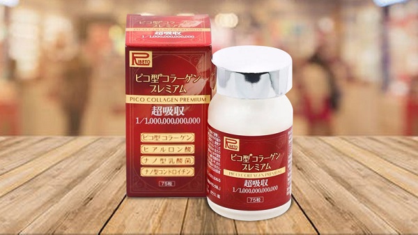 Viên uống Pico Collagen Premium Ribeto của Nhật chính hãng