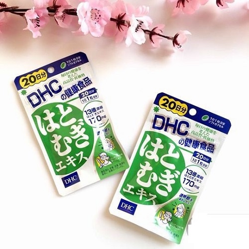 Viên Uống Trắng Da DHC Coix Extract 20 Ngày Nhật Bản