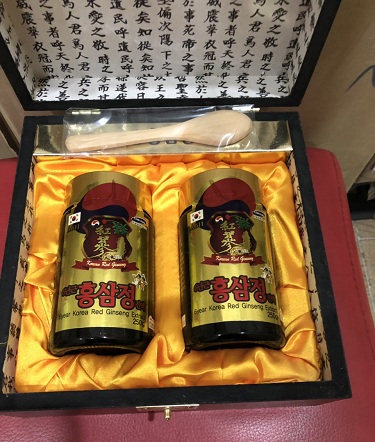 Cao hồng sâm Bio gold hộp 2 lọ chính hãng Hàn Quốc cao cấp