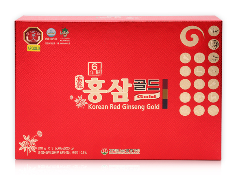 Cao hồng sâm Korean Red Ginseng Gold - Hộp sang trọng