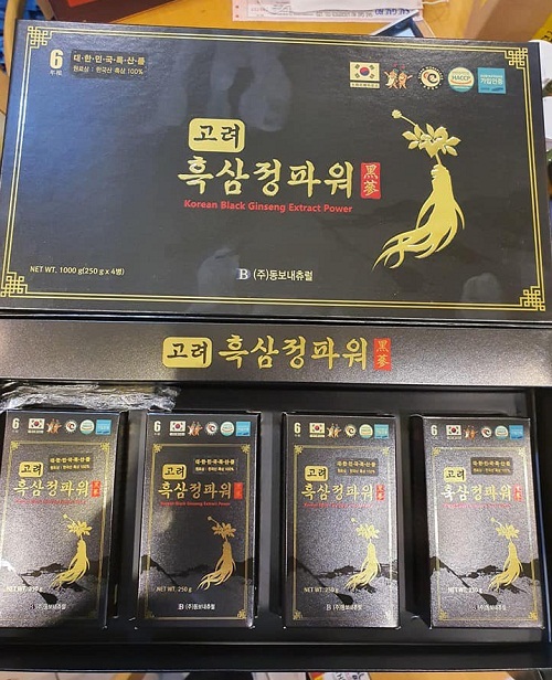 korean black ginseng extract power an toàn cho sức khỏe