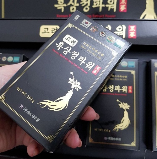 korean black ginseng extract power hộp 250g