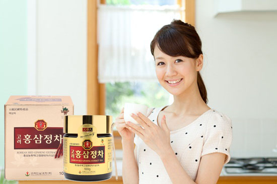 Trà cao hồng sâm Red Ginseng Extract Tea Hàn Quốc cải thiện cuộc sống