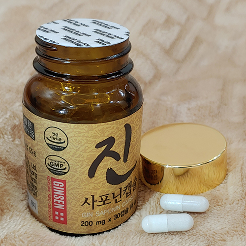 Viên hồng sâm GIN Saponin Capsule - GIN30 Hàn Quốc