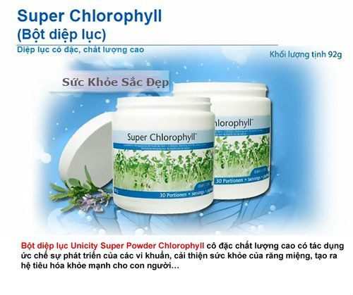 Thực phẩm bổ dưỡng - Bột Diệp Lục Super Chlorophyll