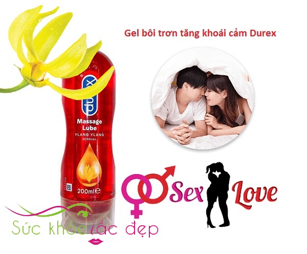 Gel bôi trơn Durex Massage Lube Ylang Ylang Sensual 200ml