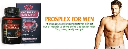 ProsPlex For Men Đẩy Lùi Nguy Cơ Mắc Bệnh Tiền Liệt Tuyến Cho Nam