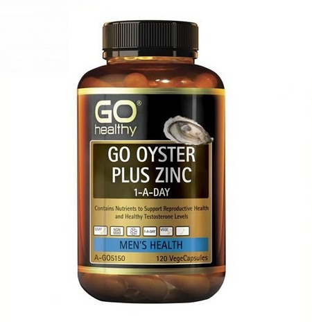 Tinh chất hàu Go Oyster Plus ZinC Go Healthy 120 viên