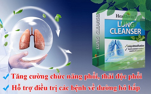 Lung Cleanser - Thanh lọc thải độc phổi, chống nhiễm độc phổi