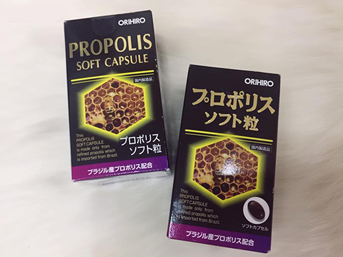Viên sáp ong Propolis Orihiro Nhật Bản 