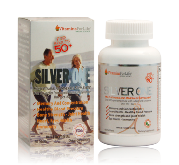 Vitamins for life Sliver one viên uống tăng cường sức khỏe