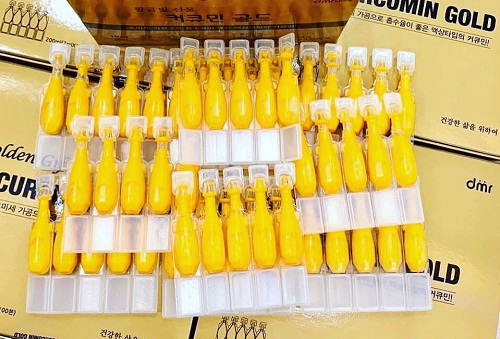  Nano Golden Gift Curcumin Gold hộp 100 ống 