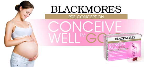 Viên uống tăng cường khả năng thụ thai Blackmores Conceive Well Gold