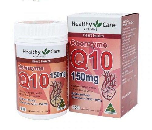 bổ tim mạch healthy care coenzyme q10 150mg  của úc