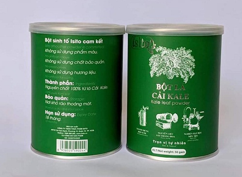 bột cải kale isito - bí quyết cho cơ thể khỏe đẹp
